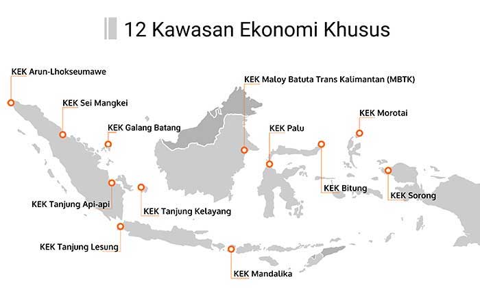 Kawasan Ekonomi Khusus di Indonesia